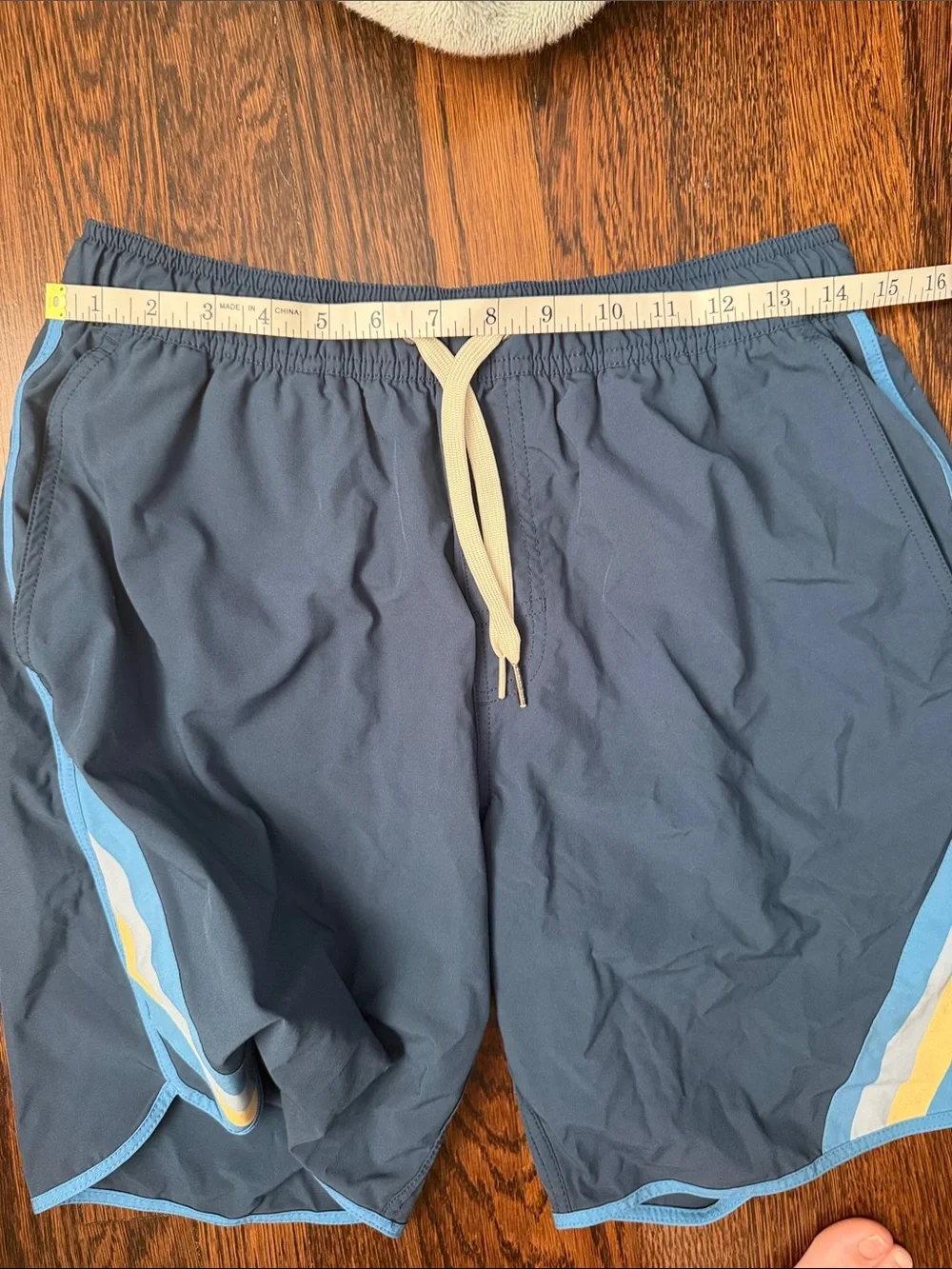 Fair Harbor Men’s The Anchor Navy Blue Swim Trunks Board Shorts - Picture 7 of 10